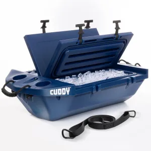 Cuddy Floating Cooler and Dry Storage Vessel - 40QT - Amphibious Hard Shell Design