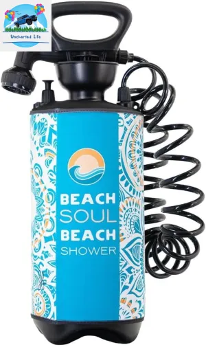 Essential Pressurized Portable Shower for Glamping and Outdoors
