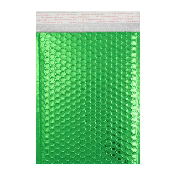 Green Gloss Bubble Bags