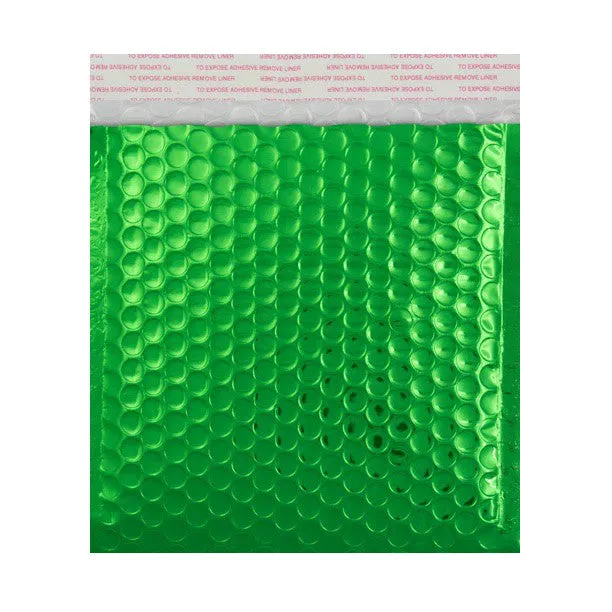 Green Gloss Bubble Bags