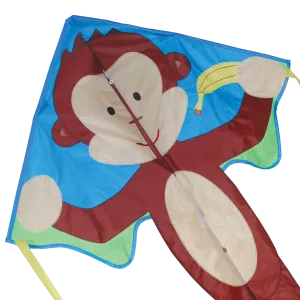 Large Easy Flyer Kite - Mikey Monkey